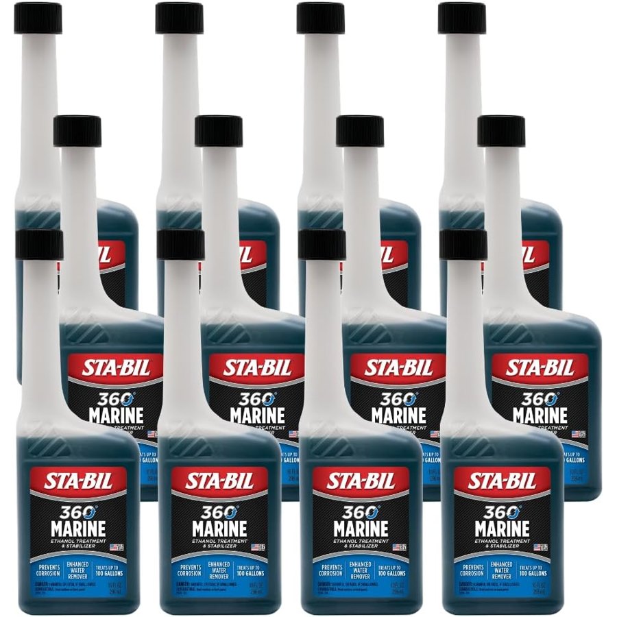 STA-BIL 360 Marine Fuel System Treatment, 10 oz 12-Pack