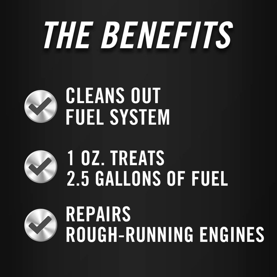 STA-BIL Fast Fix - Small Engine Treatment, Cleans Carburetors and Injectors, Fixes Rough Running Engines, Eliminates Water, Treats Up to 20 Gallons (22304), Green, 8oz (Pack of 2) — view 3