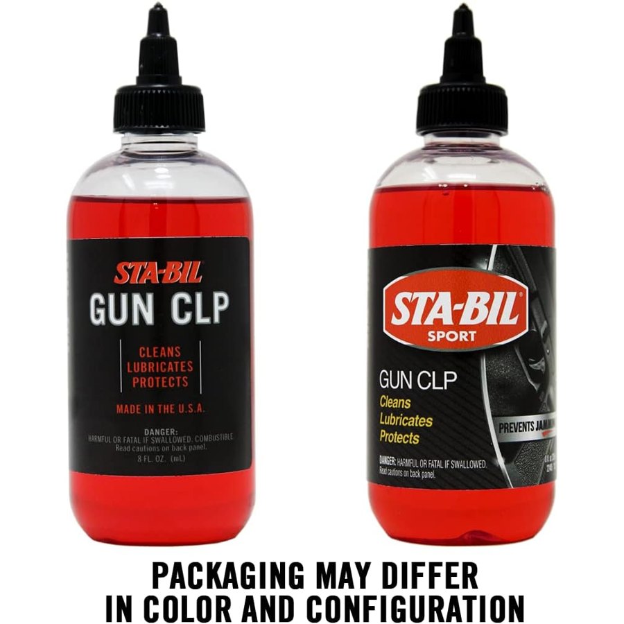 STA-BIL Gun CLP - Cleans, Lubricates, Prevents Jamming, Superior Lubrication With Anti-Wear Additive, Displaces Water, Protects Against Rust and Corrosion, 8oz (22405) Packaging May Vary, Red — view 3