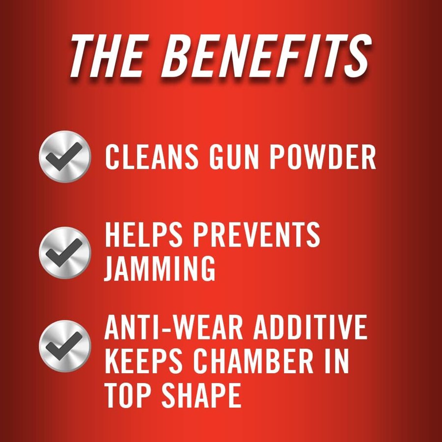 STA-BIL Gun CLP - Cleans, Lubricates, Prevents Jamming, Superior Lubrication With Anti-Wear Additive, Displaces Water, Protects Against Rust and Corrosion, 8oz (22405) Packaging May Vary, Red — view 4
