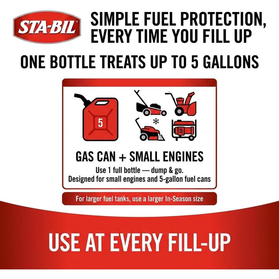 STA-BIL in-Season Fuel System Treatment & Injector Cleaner, 4 oz — view 3