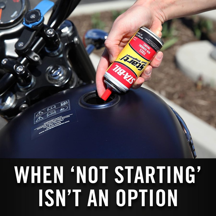 STA-BIL Start Your Engines! - Fixes Non-Running Engines - A Jump Start in A Can - Revitalizes Fuel System - Safe for 2 and 4-Cycle Engines - Ensures Quick, Easy Starts, 2 fl. oz. (21214) — view 4
