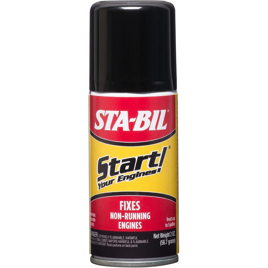 STA-BIL Start Your Engines! - Fixes Non-Running Engines - A Jump Start in A Can - Revitalizes Fuel System - Safe for 2 and 4-Cycle Engines - Ensures Quick, Easy Starts, 2 fl. oz. (21214)