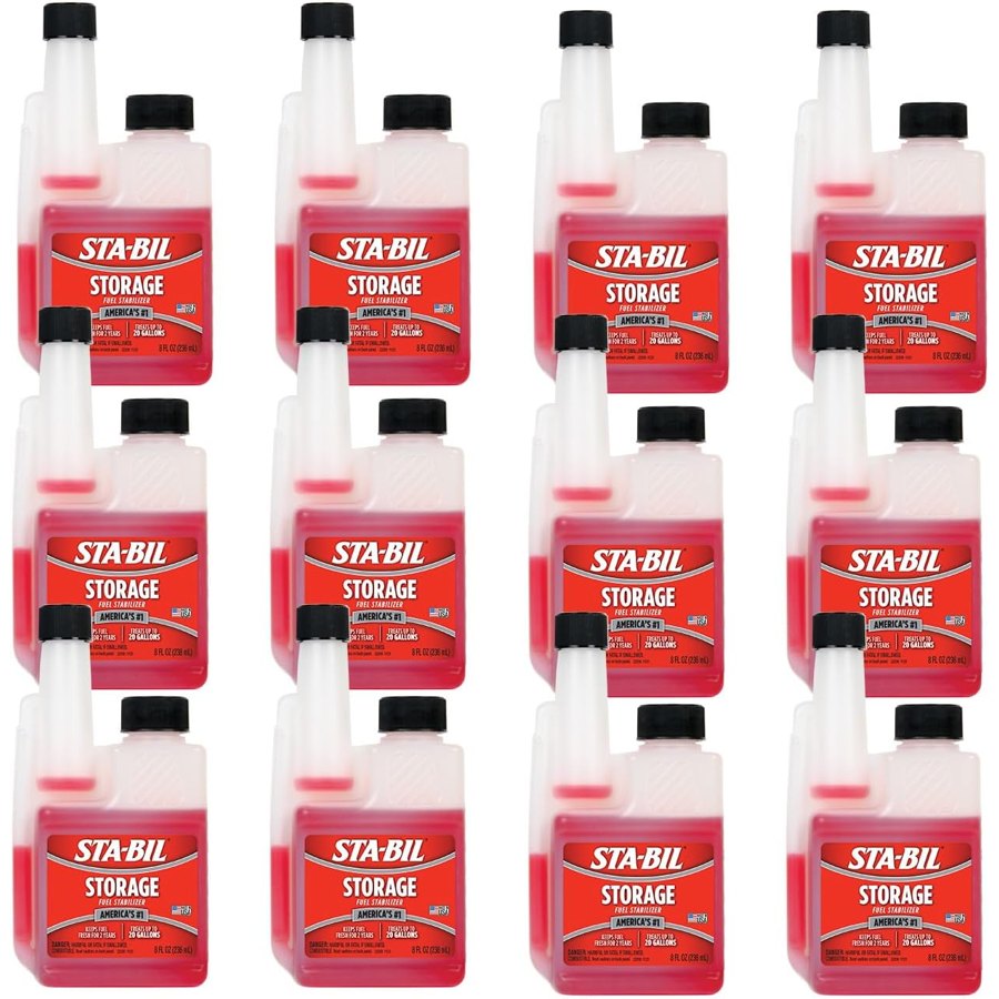 STA-BIL Storage Fuel Stabilizer, 8 oz 12-Pack